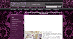 Desktop Screenshot of inweavefabric.com